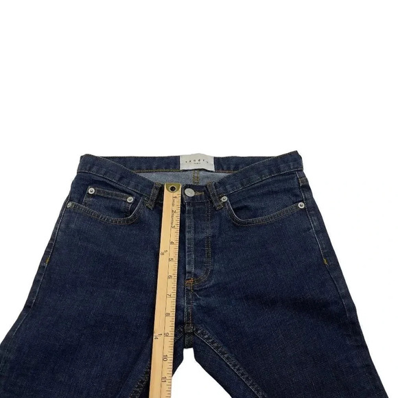 Sandro Etroit Dark Wash Skinny Jeans - Picture 8 of 12